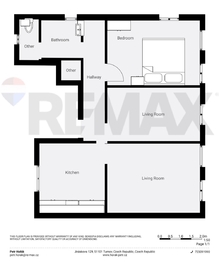 Pronájem bytu 3+1 v osobním vlastnictví 70 m², Železný Brod