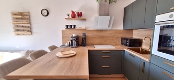 Kuchyňská linka - Prodej bytu 2+kk v osobním vlastnictví 49 m², Rostěnice-Zvonovice