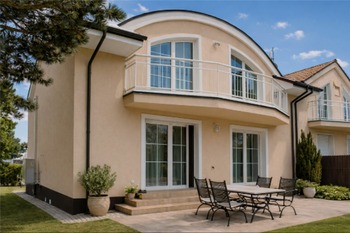 Pohled ze zahrady - Prodej domu 271 m², Průhonice