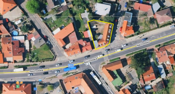 umístění domu - Pronájem kancelářských prostor 282 m², Praha 9 - Horní Počernice
