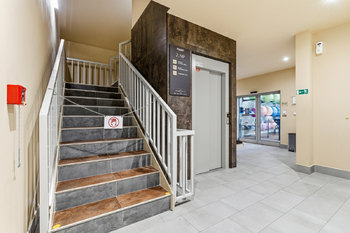 výtah v patře kanceláří - Pronájem kancelářských prostor 91 m², Ústí nad Labem