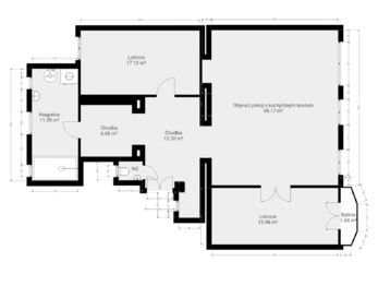 Prodej bytu 3+kk v osobním vlastnictví 116 m², Praha 2 - Vinohrady