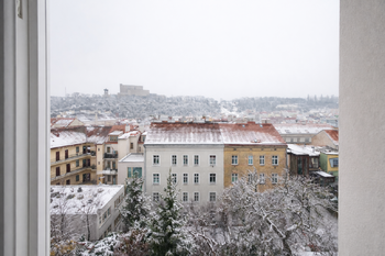 Výhled - Prodej bytu 2+1 v osobním vlastnictví 56 m², Praha 3 - Žižkov 