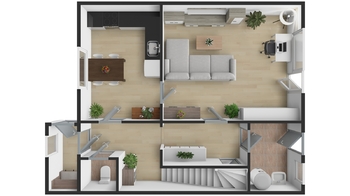 Půdorys 1.NP - Prodej domu 78 m², Měcholupy