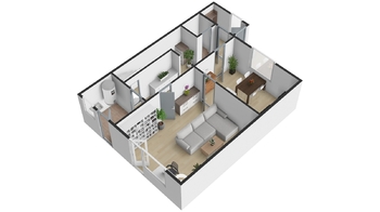 Půdorys 1.NP - Prodej domu 78 m², Měcholupy