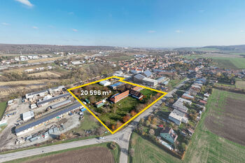 Výrobní, skladový areál Troubsko - Pronájem skladovacích prostor 3000 m², Troubsko