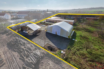 Výrobní, skladový areál Troubsko - Pronájem skladovacích prostor 3000 m², Troubsko
