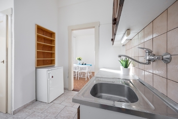 Kuchyňský kout - Prodej bytu 2+kk v družstevním vlastnictví 51 m², Praha 9 - Vysočany