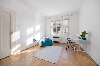 Ložnice - Prodej bytu 2+kk v družstevním vlastnictví 51 m², Praha 9 - Vysočany