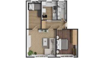 Prodej bytu 3+1 v družstevním vlastnictví 56 m², Chomutov