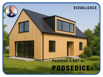 Prodej pozemku 4847 m², Podsedice