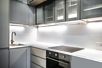 Detail kuchyňské linky - Pronájem bytu 3+kk v osobním vlastnictví 64 m², Praha 7 - Bubeneč