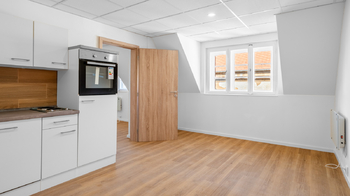 Kuchyň s jídelnou - Prodej bytu 2+1 v osobním vlastnictví 59 m², Česká Kamenice 