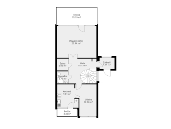 Pronájem domu 141 m², Praha 6 - Dejvice