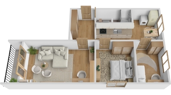 Prodej bytu 3+1 v osobním vlastnictví 75 m², Bor