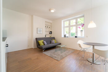 Pohled na byt - Pronájem bytu 1+kk v osobním vlastnictví 31 m², Poděbrady