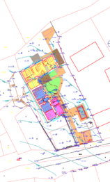 Situace navržený stav - Prodej domu 100 m², Ústí