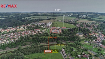 Prodej pozemku 942 m², Zruč nad Sázavou