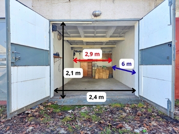 Prodej garáže, Chomutov