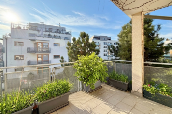 balkon - Prodej bytu 3+kk v osobním vlastnictví 131 m², Praha 10 - Malešice