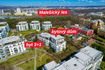 dům a okolí - Prodej bytu 3+kk v osobním vlastnictví 131 m², Praha 10 - Malešice