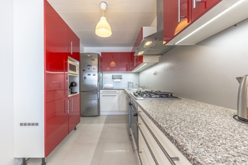 kuchyn - Prodej bytu 3+kk v osobním vlastnictví 65 m², Praha 10 - Petrovice