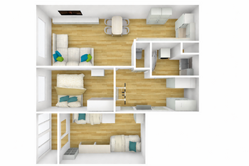 Prodej bytu 3+kk v osobním vlastnictví 65 m², Praha 10 - Petrovice