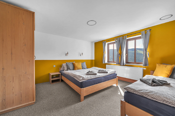 Ložnice - Prodej bytu 2+kk v osobním vlastnictví 43 m², Pec pod Sněžkou