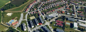 lokace domu ve městě Dačice - Pronájem bytu 3+1 v osobním vlastnictví 69 m², Dačice