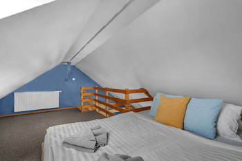 Galerie s ložnicí - Prodej bytu 1+kk v osobním vlastnictví 37 m², Pec pod Sněžkou