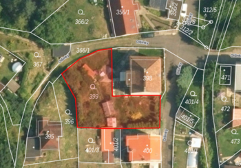 Prodej pozemku 539 m², Ústí nad Labem