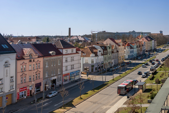 pohled z lodžie - Prodej bytu 2+1 v osobním vlastnictví 60 m², Kladno