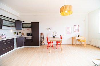 KUCHYNSKÝ KOUT - Pronájem bytu 2+kk v osobním vlastnictví 59 m², Praha 9 - Libeň