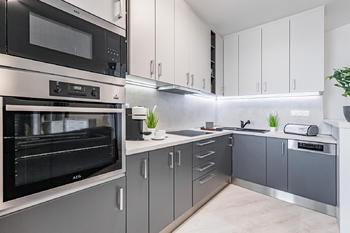 Prodej bytu 1+kk v osobním vlastnictví 50 m², Praha 9 - Letňany