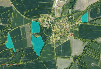 Prodej pozemku 71548 m², Chvalovice