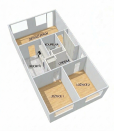 Prodej bytu 3+1 v osobním vlastnictví 63 m², Slaný