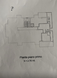 půdorys bytu  - Prodej bytu 2+kk v osobním vlastnictví 64 m², Montesilvano