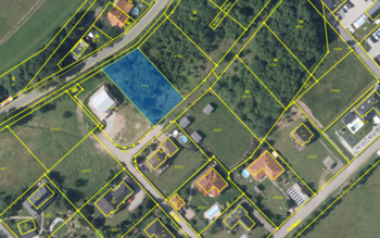 Prodej pozemku 1227 m², Pyšely