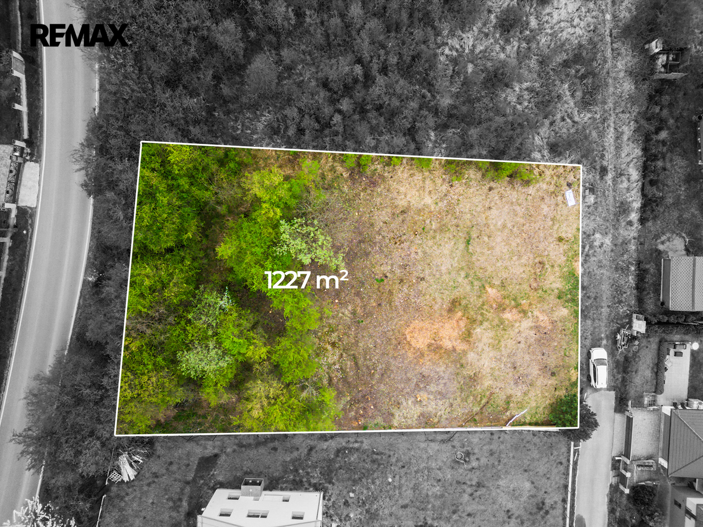 Prodej pozemku, 1227 m2, Pyšely