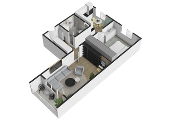 Prodej bytu 2+1 v osobním vlastnictví 56 m², Kladno