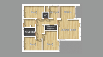 Prodej pozemku 1208 m², Týn nad Vltavou