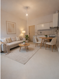 kuchyně vizualizace - Prodej bytu 1+1 v osobním vlastnictví 54 m², Praha 6 - Břevnov