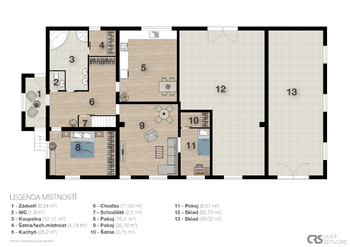 Prodej domu 308 m², Březí