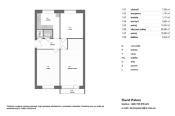 Prodej bytu 3+1 v osobním vlastnictví 74 m², Ostrava