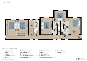 Prodej ubytovacího zařízení 597 m², Zdiby