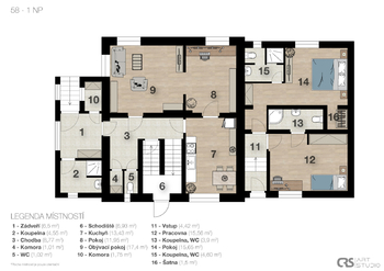 Prodej ubytovacího zařízení 597 m², Zdiby