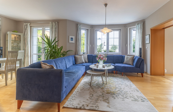 Obývací pokoj - Prodej domu 183 m², Praha 5 - Lochkov