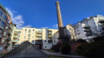 Vnitroblok. - Pronájem bytu 2+kk v osobním vlastnictví 58 m², Praha 3 - Žižkov