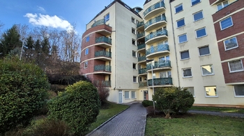 Moderní rezidenční komplex v zeleni. - Pronájem bytu 2+kk v osobním vlastnictví 58 m², Praha 3 - Žižkov