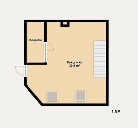 Pronájem bytu 2+kk v osobním vlastnictví 51 m², Brno